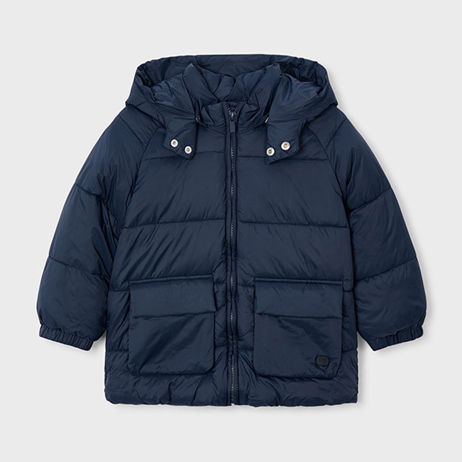 Navy Padded School Coat