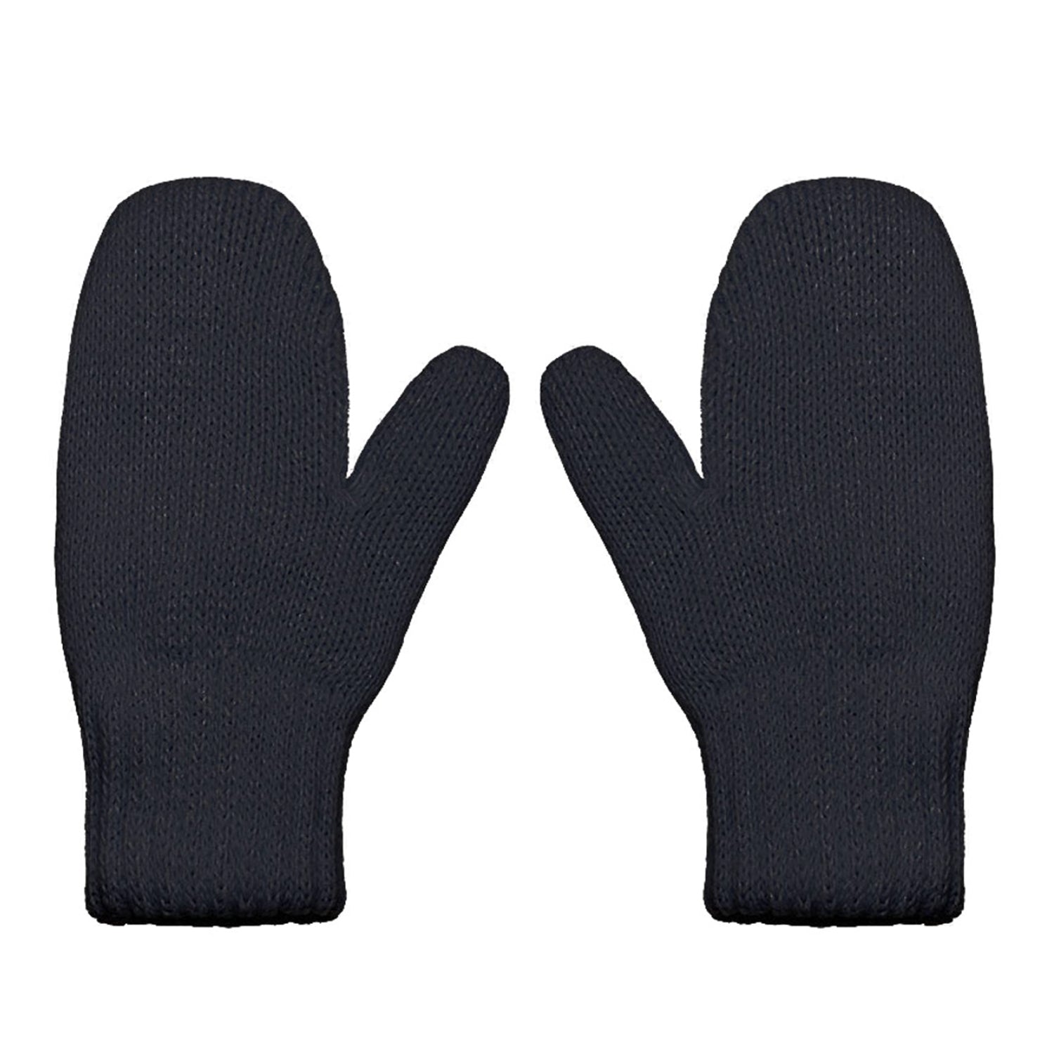 Navy Mittens
