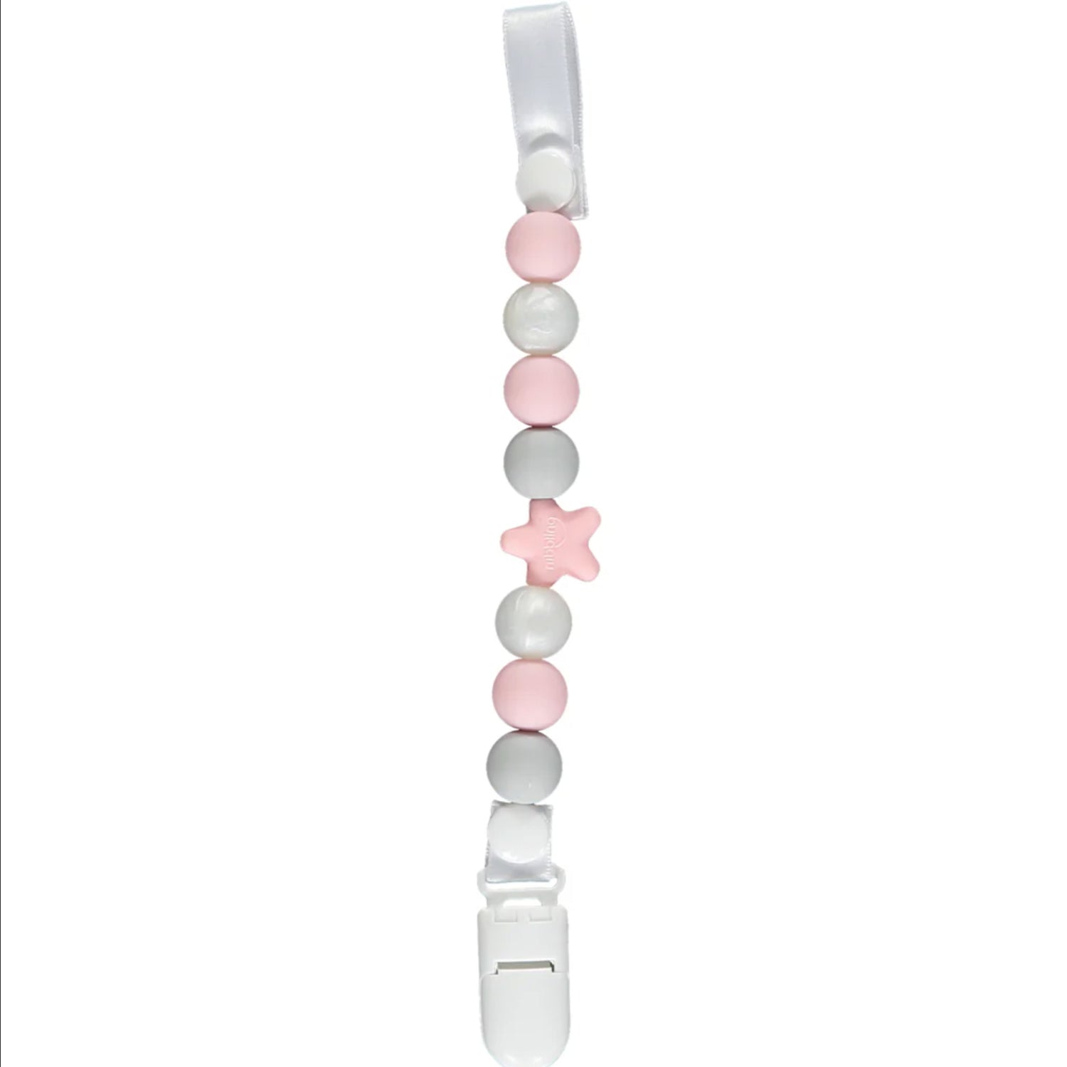 Pink and Pearl Comet Dummy Clip