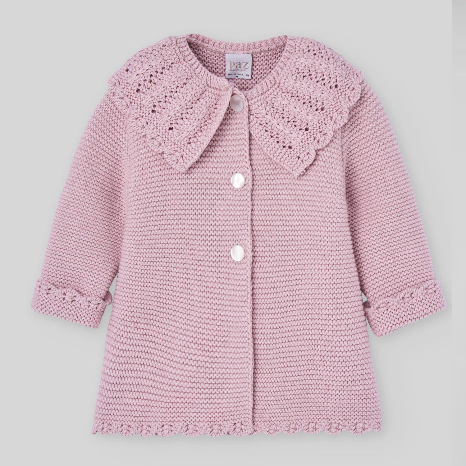 Pink Wool Coat