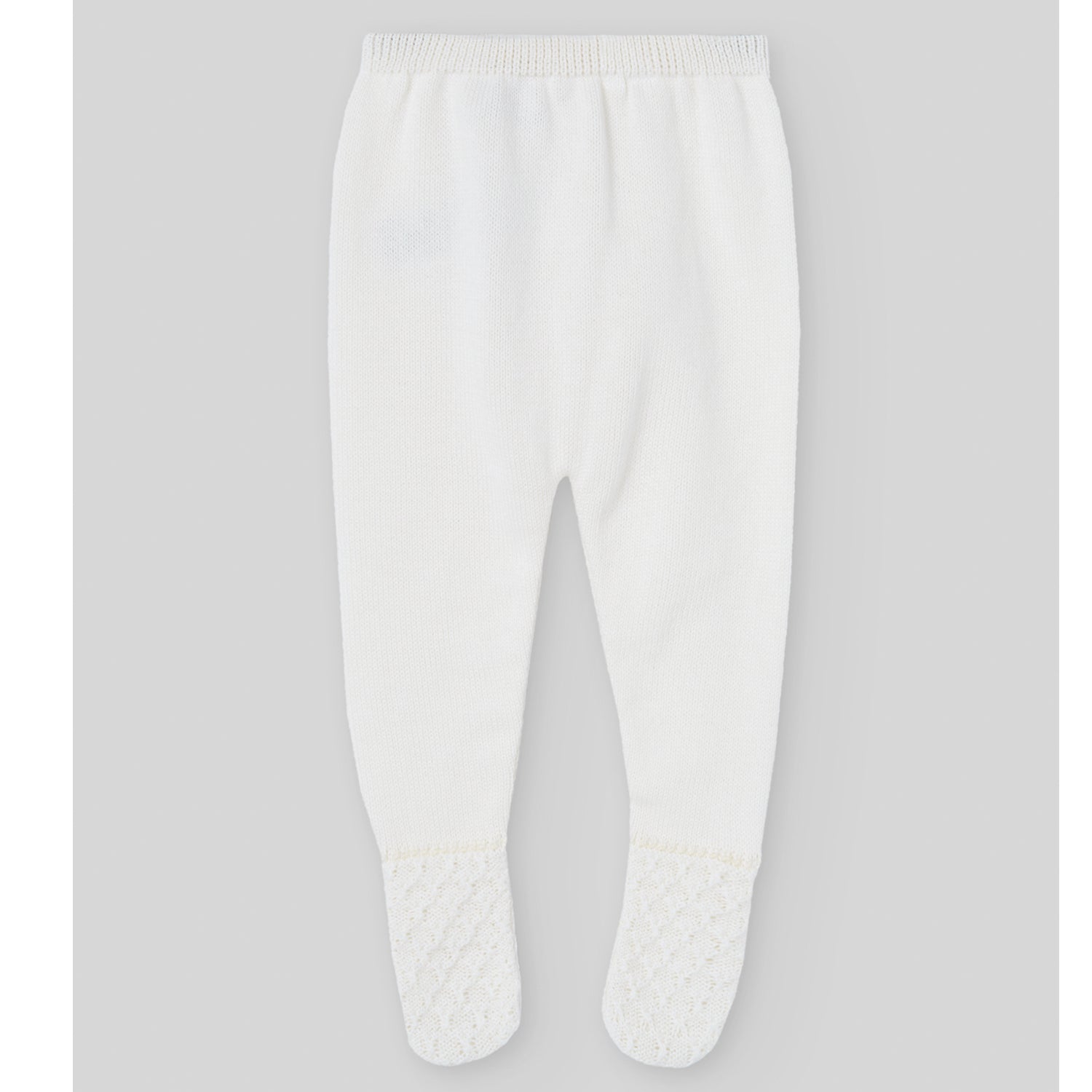 Ivory Knit Trouser Set
