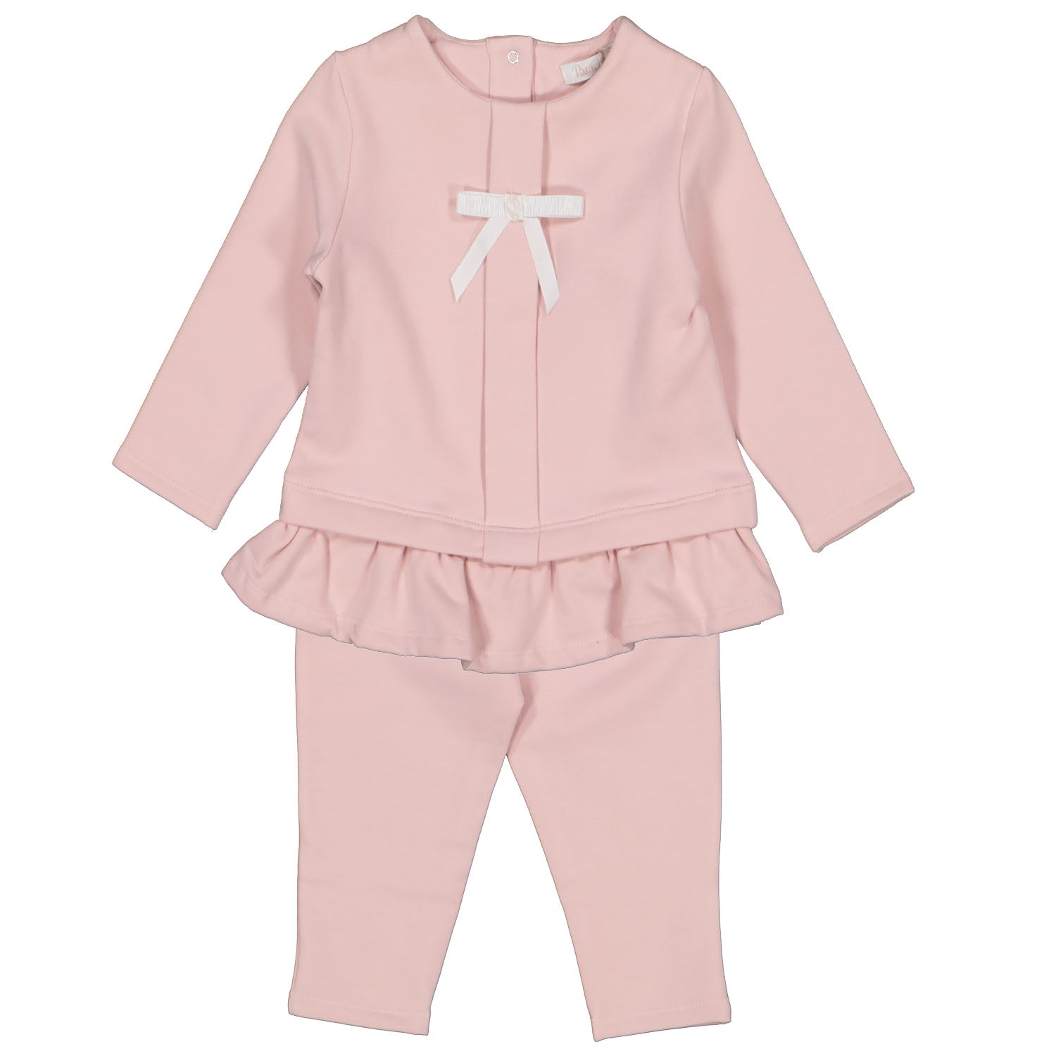 Pink Bow Jersey Set