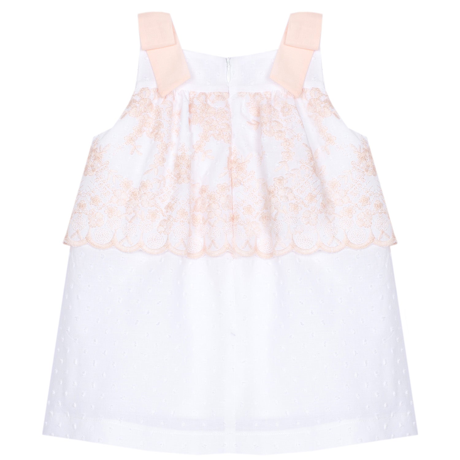 White & Pink Dress