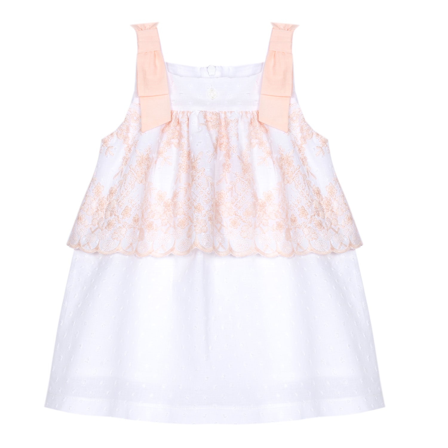 White & Pink Dress