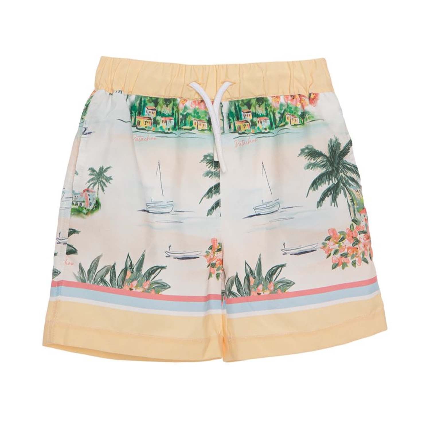 Saint Tropez Print Swim Shorts