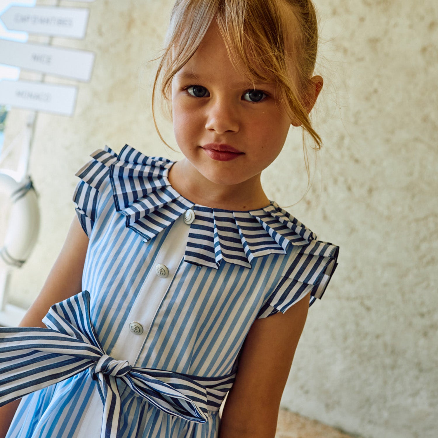 Marine Stripe Dress