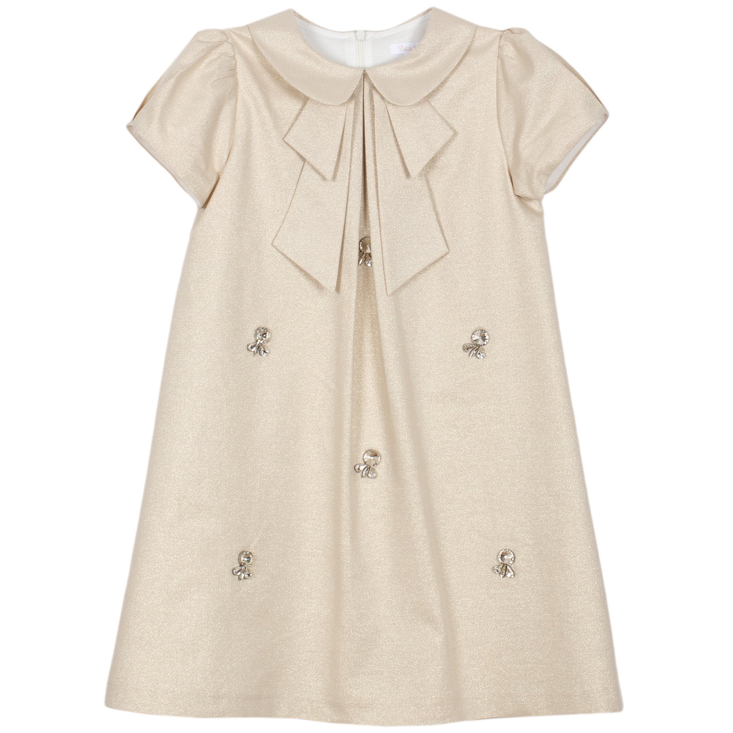 Gold Bow Dress