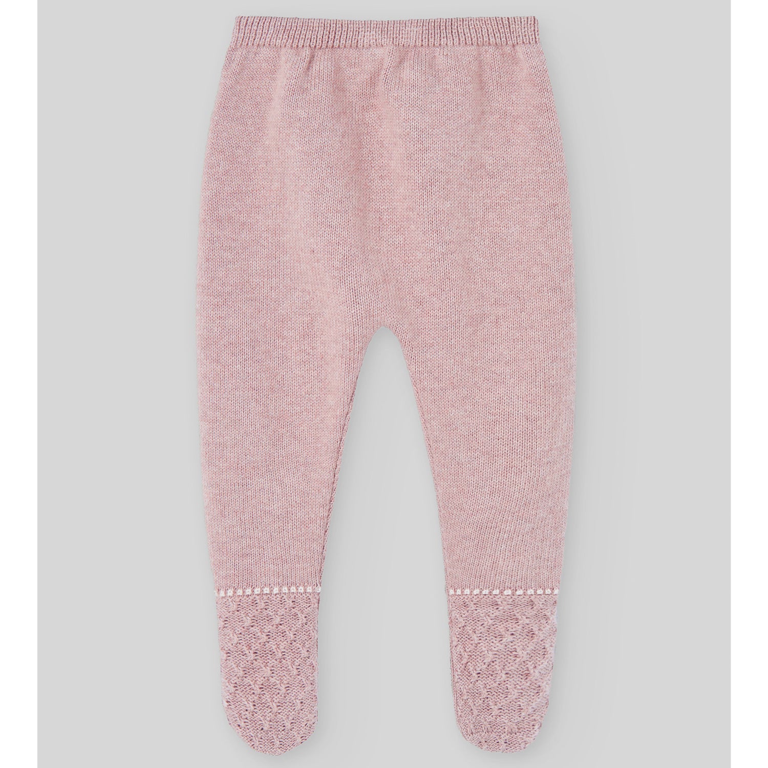 Pink Knit Trouser Set