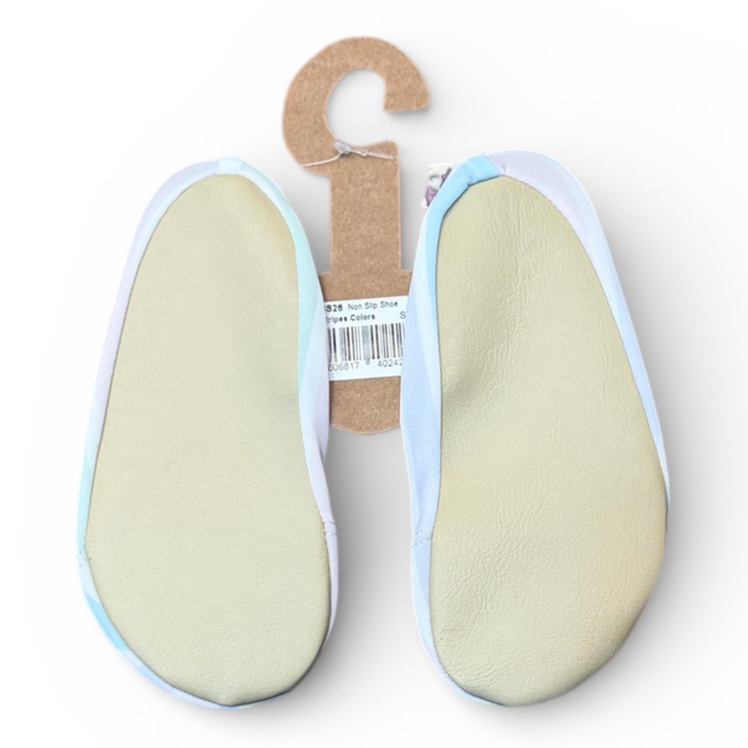 Pastel Stripe Non Slip Shoes