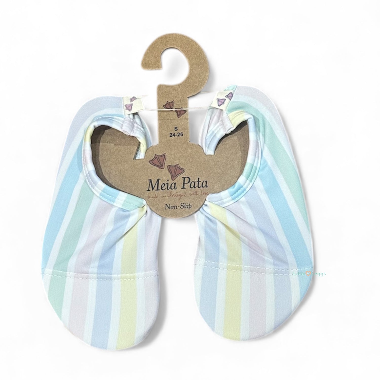 Pastel Stripe Non Slip Shoe