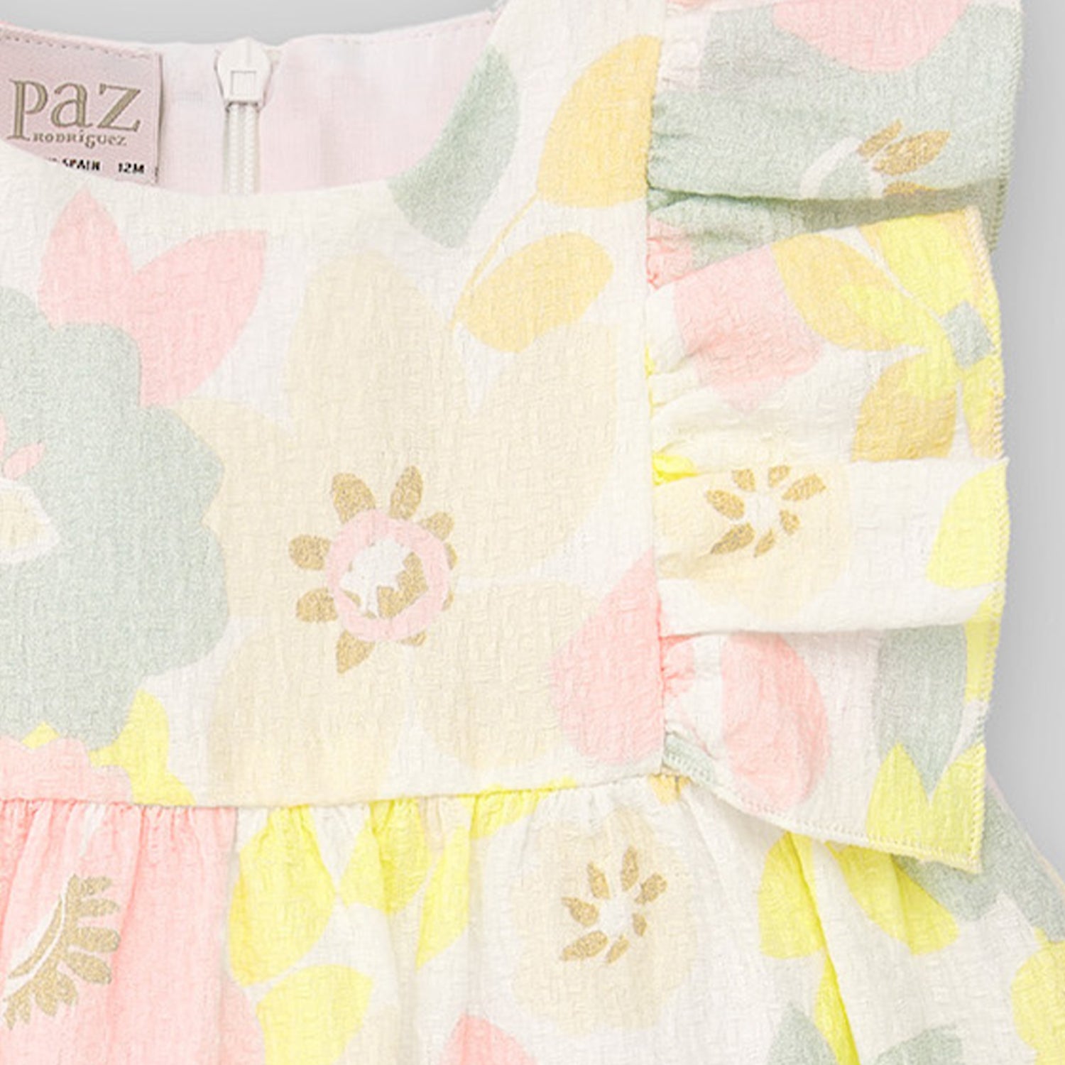 Baby Girls Pastel Floral Dress