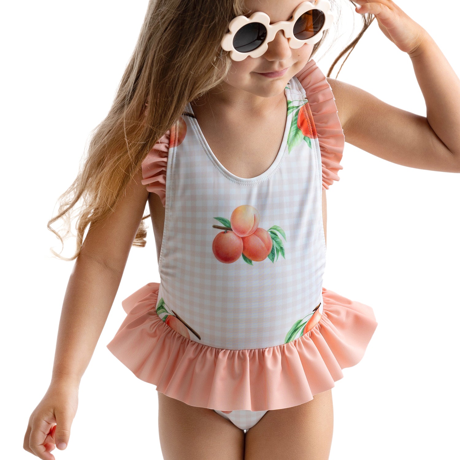 Peaches Frill Skirt Swimsuit