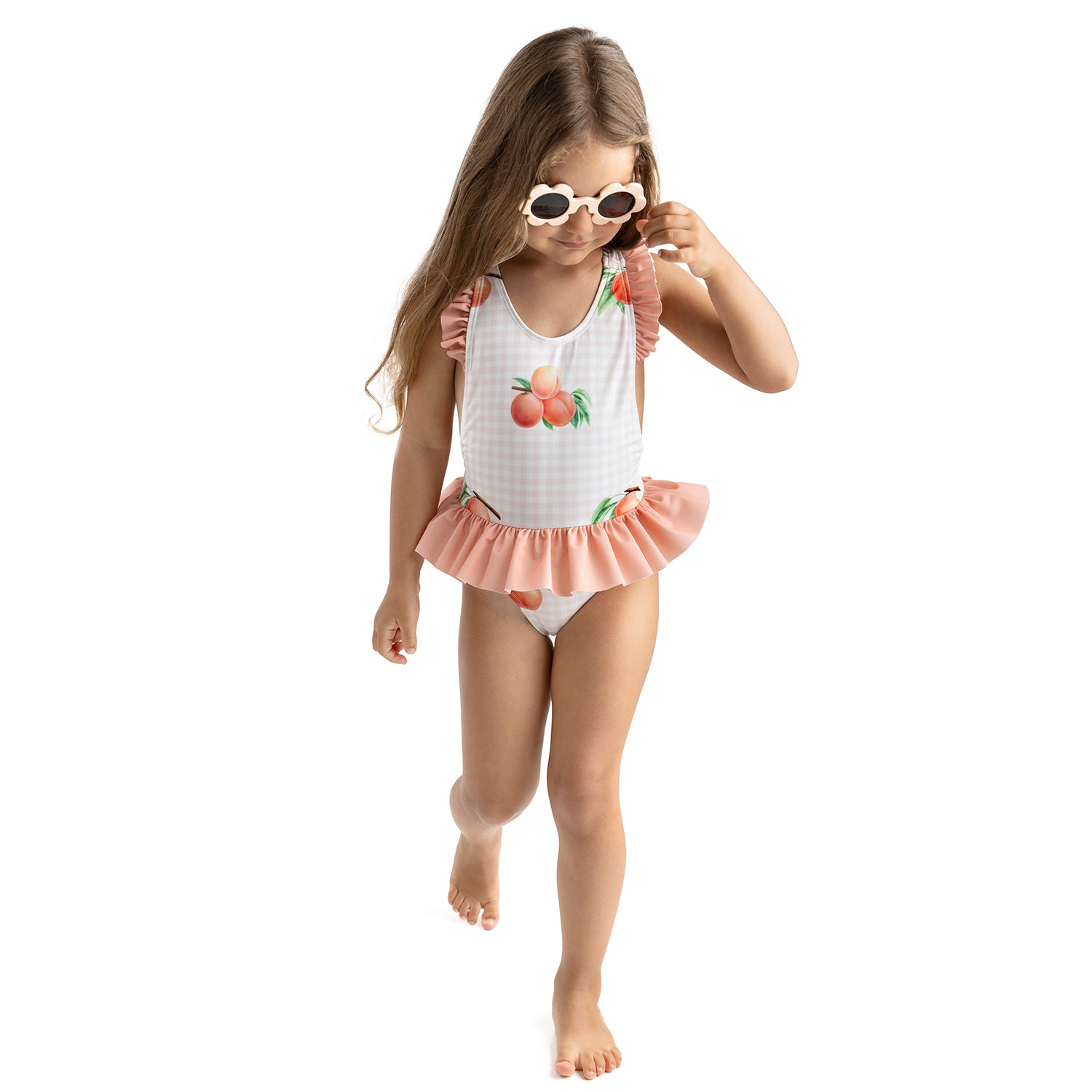 Peaches Frill Skirt Swimsuit