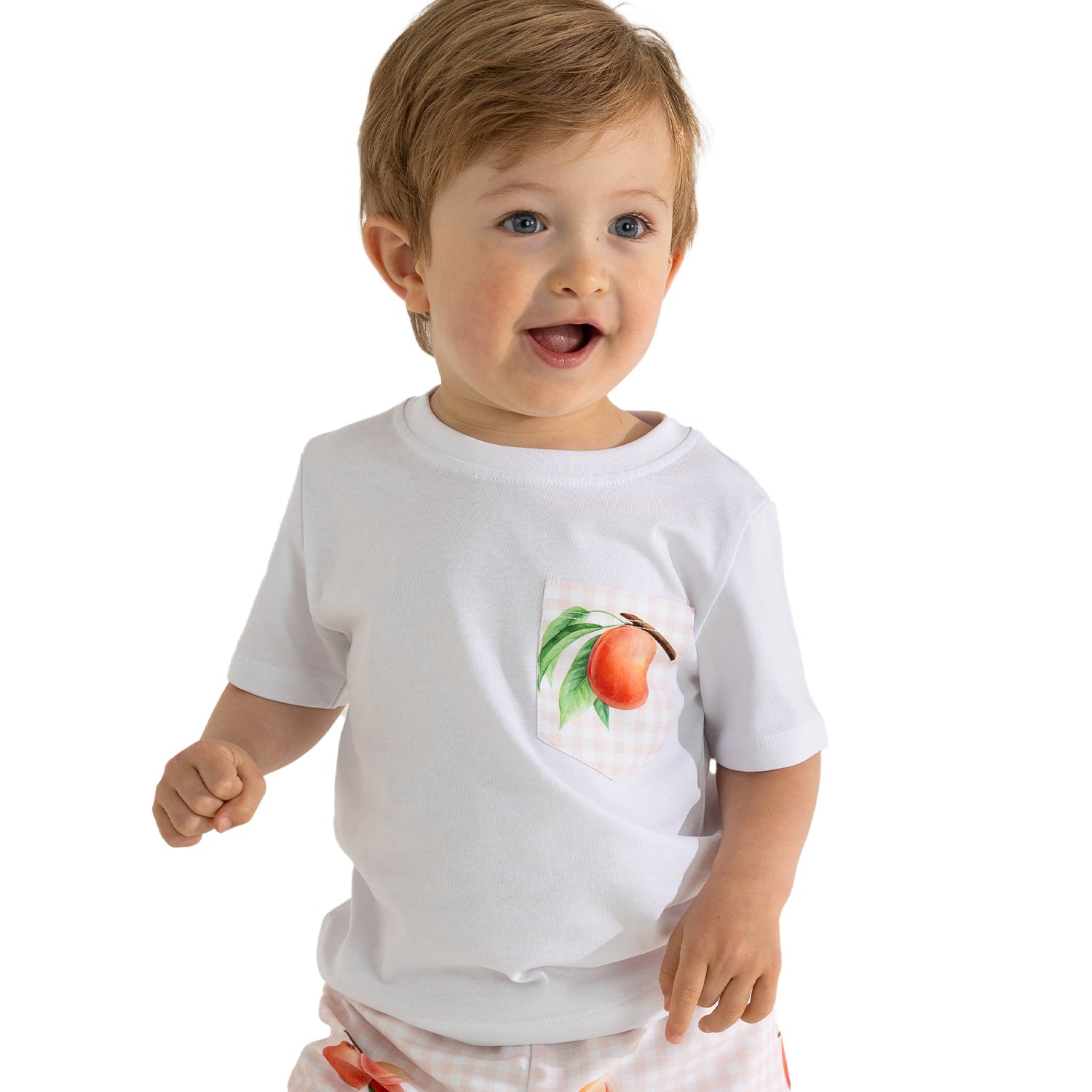 Peaches Pocket T-Shirt