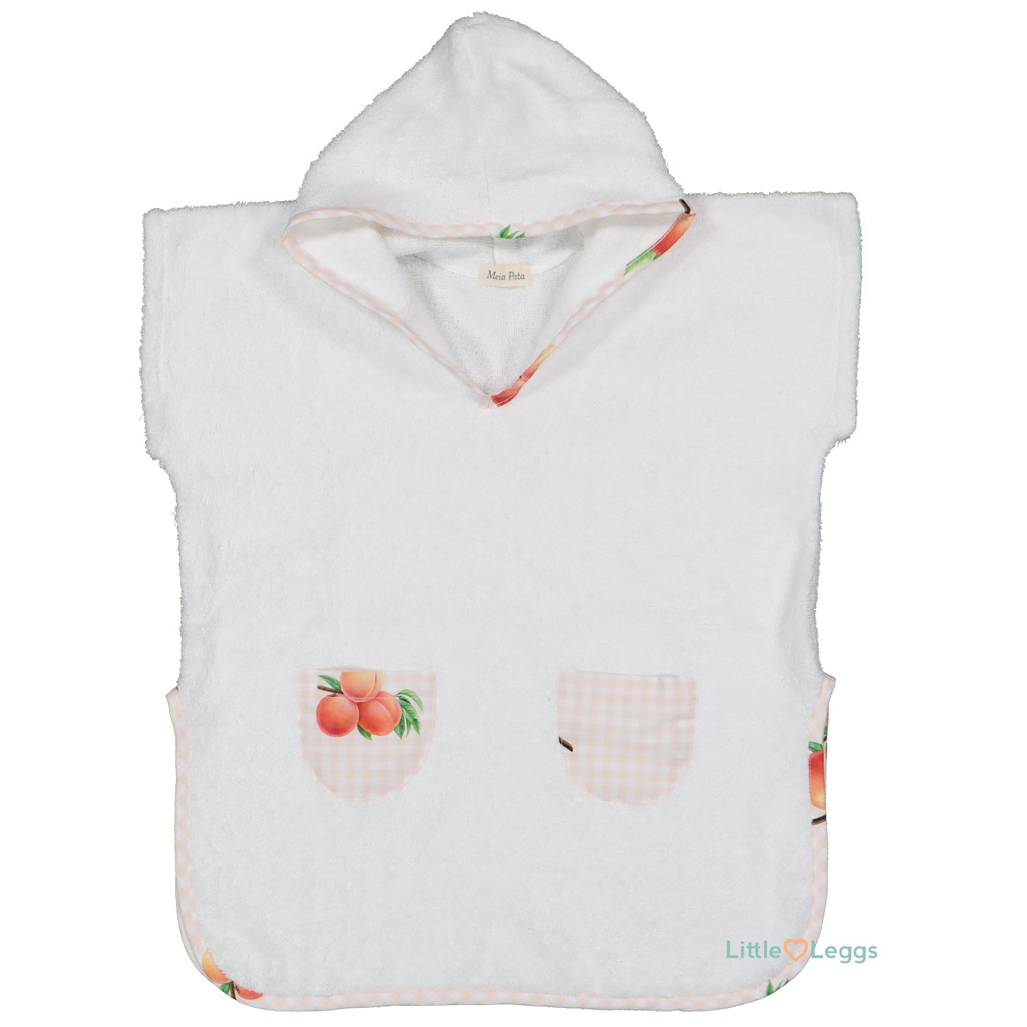 Peaches Trim Poncho