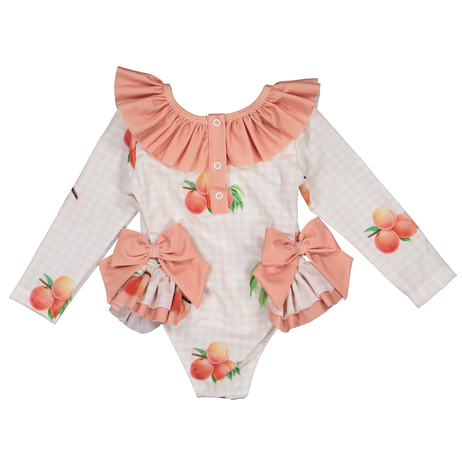 Peaches Long Sleeved Swimsuit