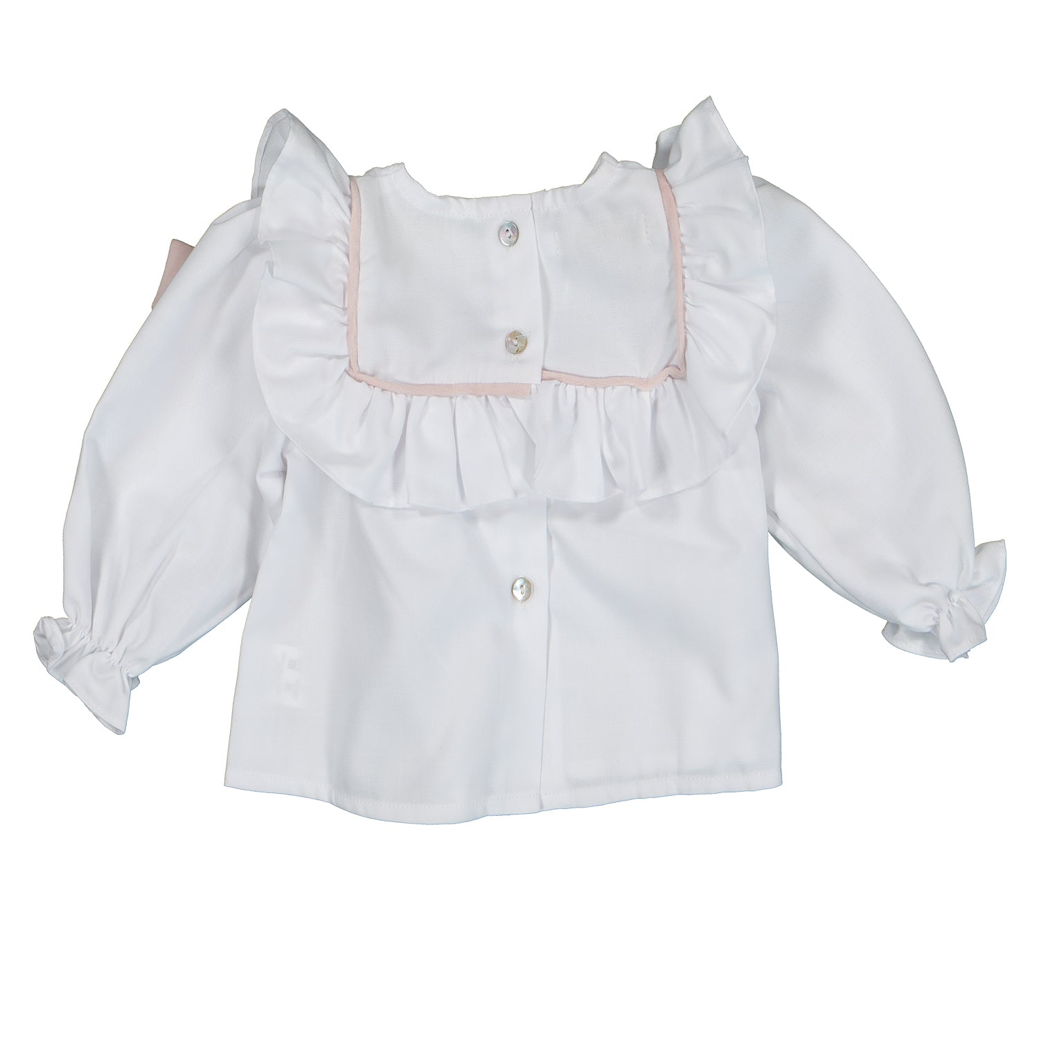 Pink Velvet Blouse & Bloomer Set