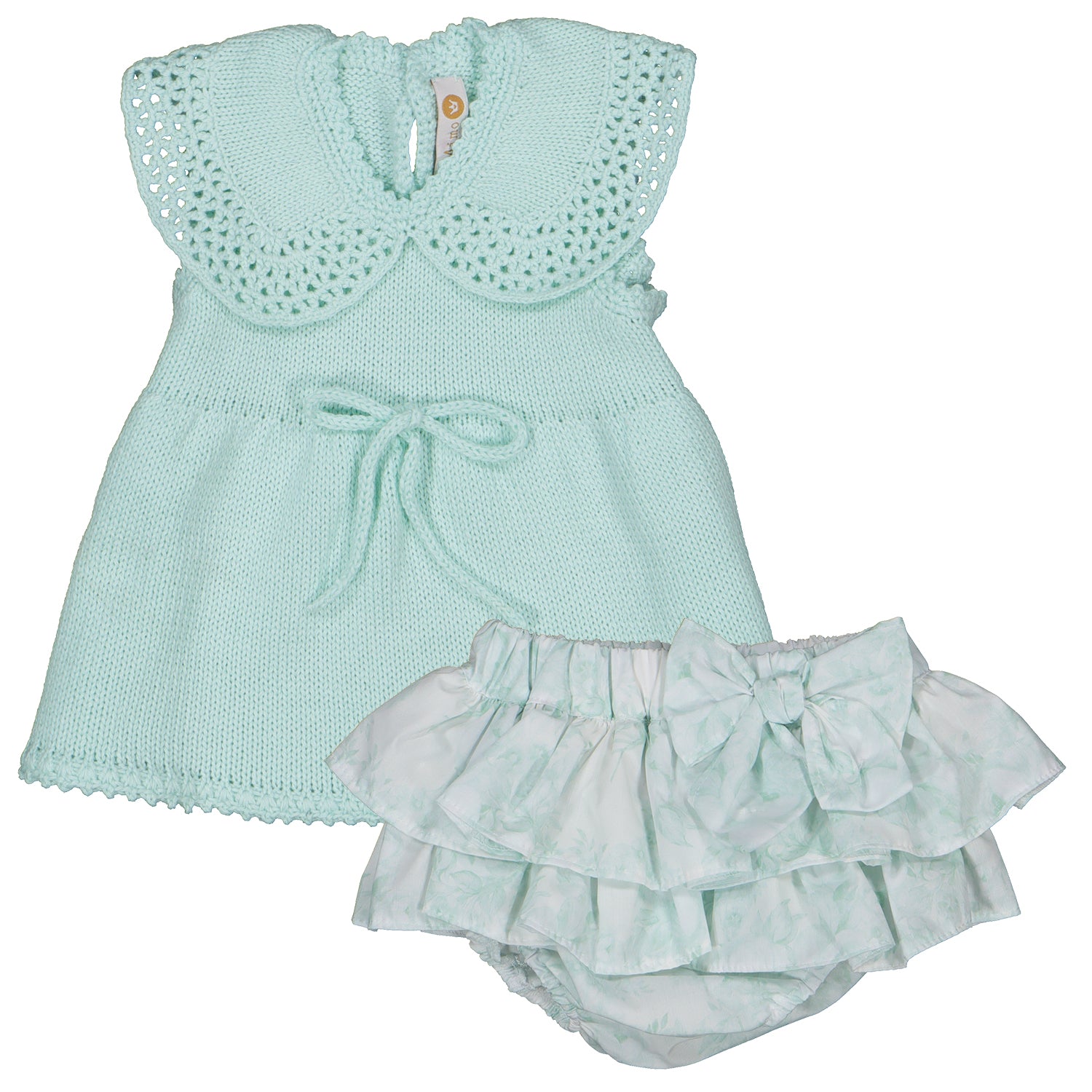 Mint Top and Bloomers