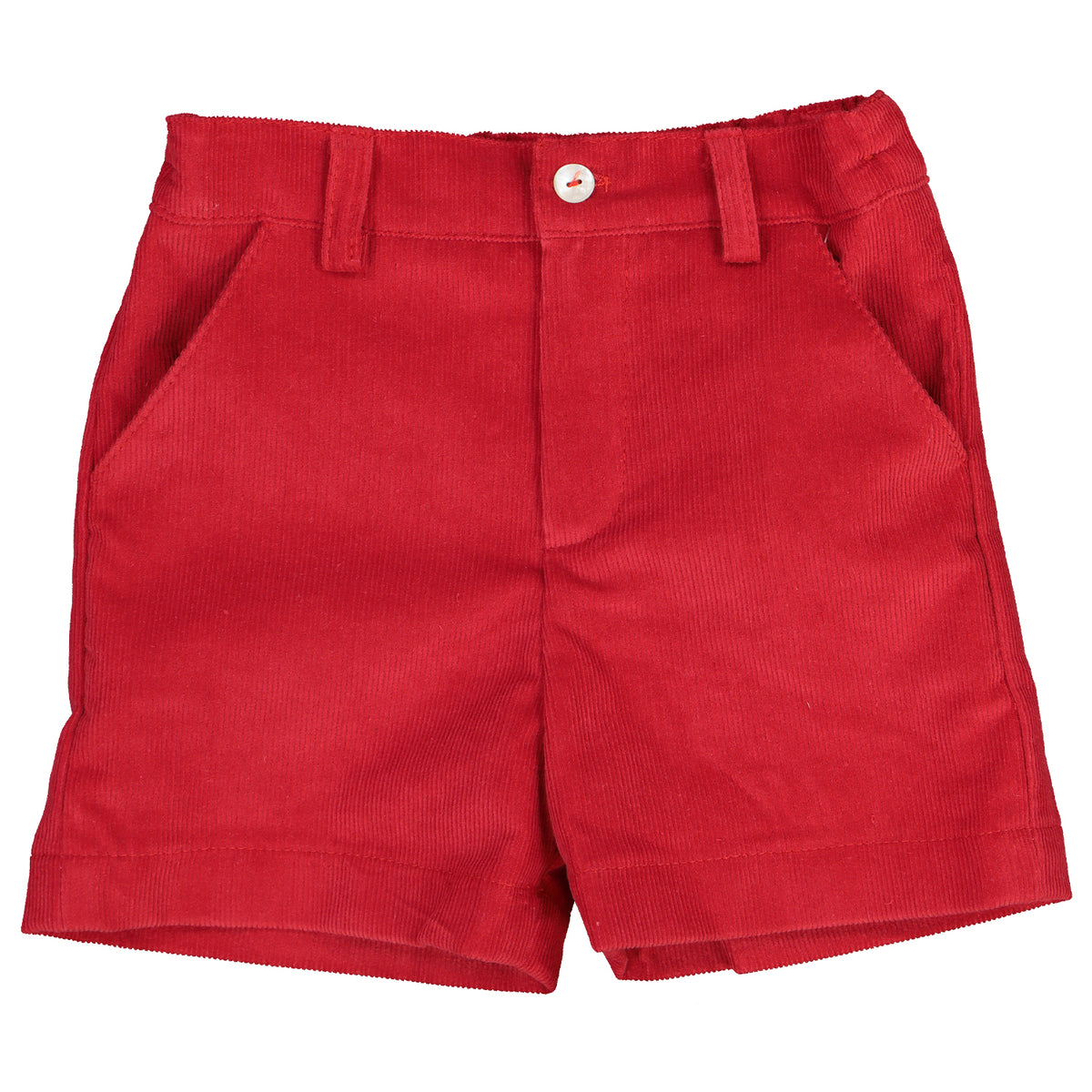 Boys Red Cord Shorts