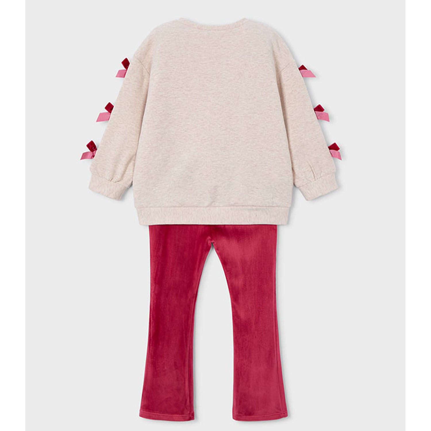Red Velour Legging Set