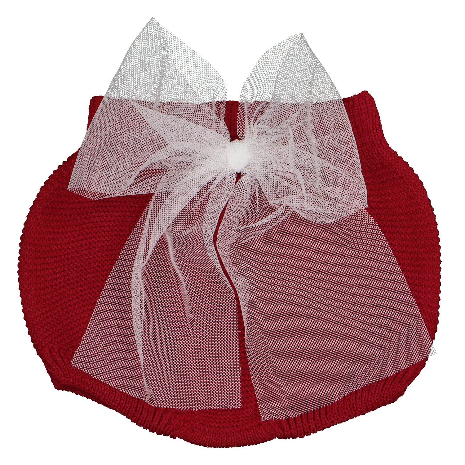 Red Tulle Knicker Set