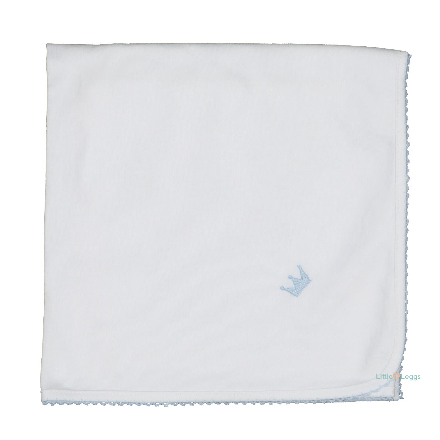 Blue Royal Burp Blanket