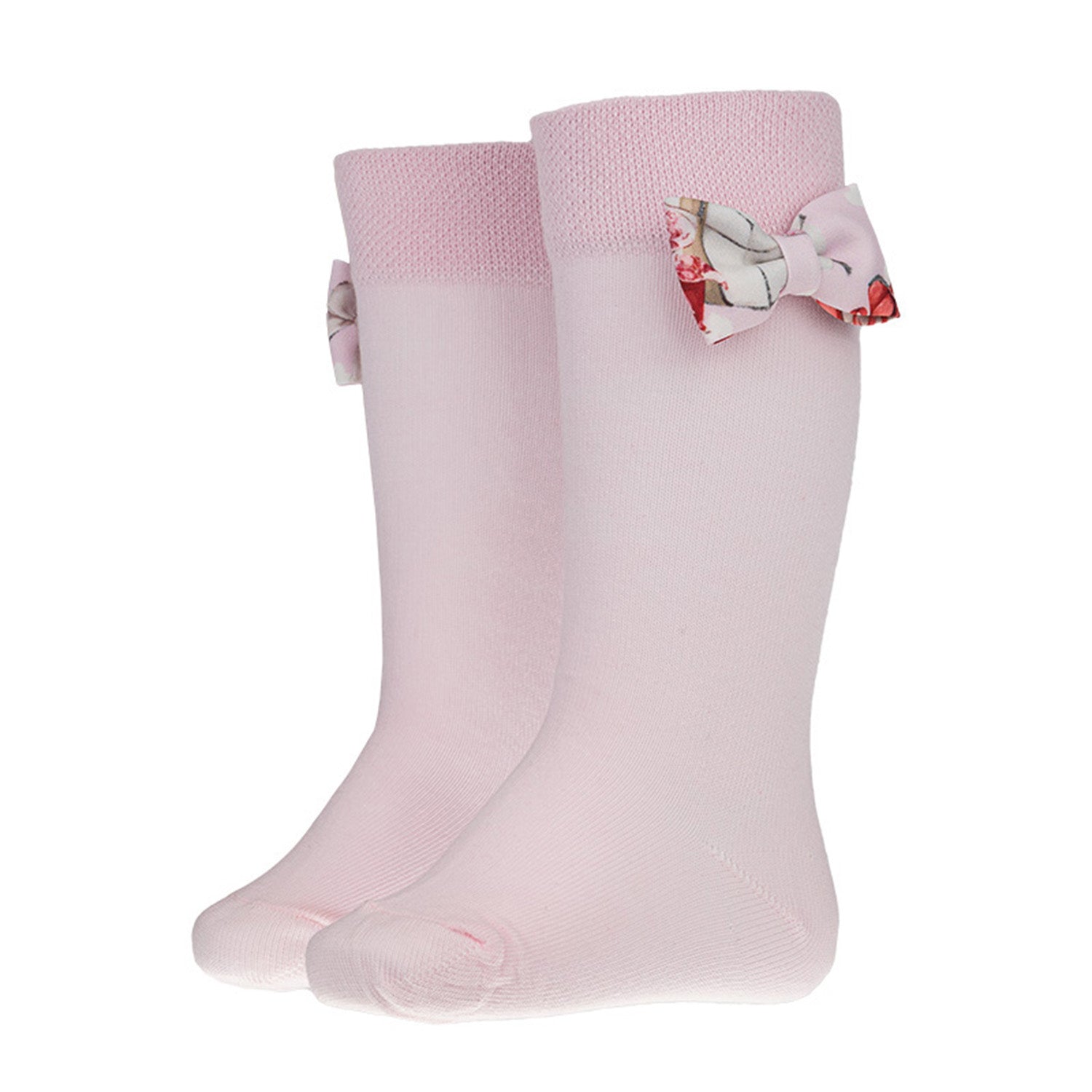Present Bow Knee High Socks