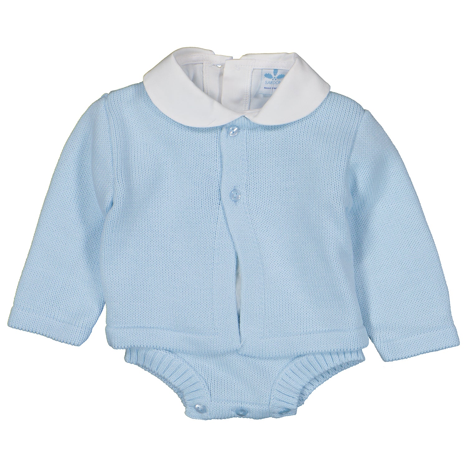Blue Bunny Dungaree 3 Piece Set