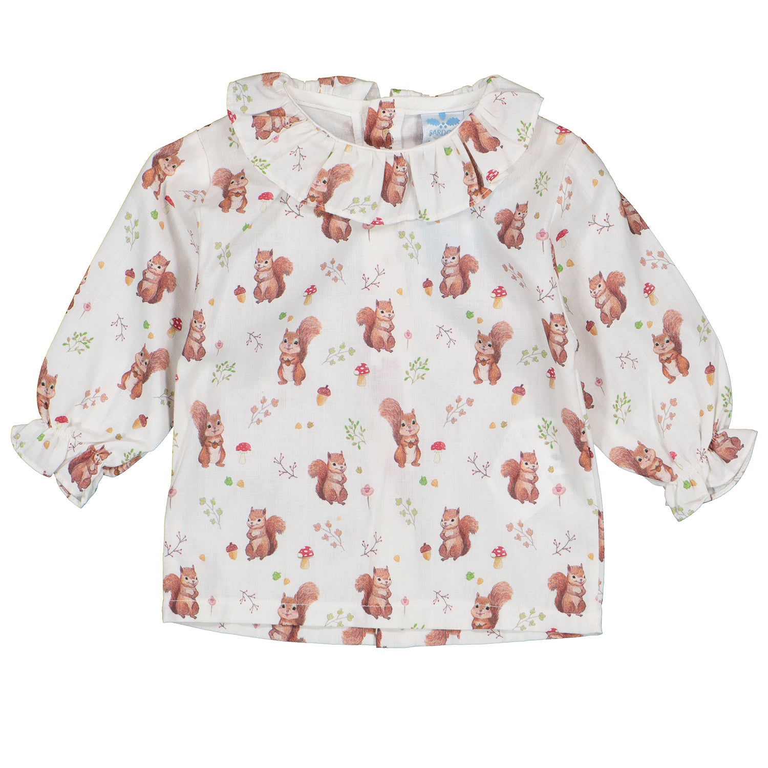 Squirrel Pinafore Dress