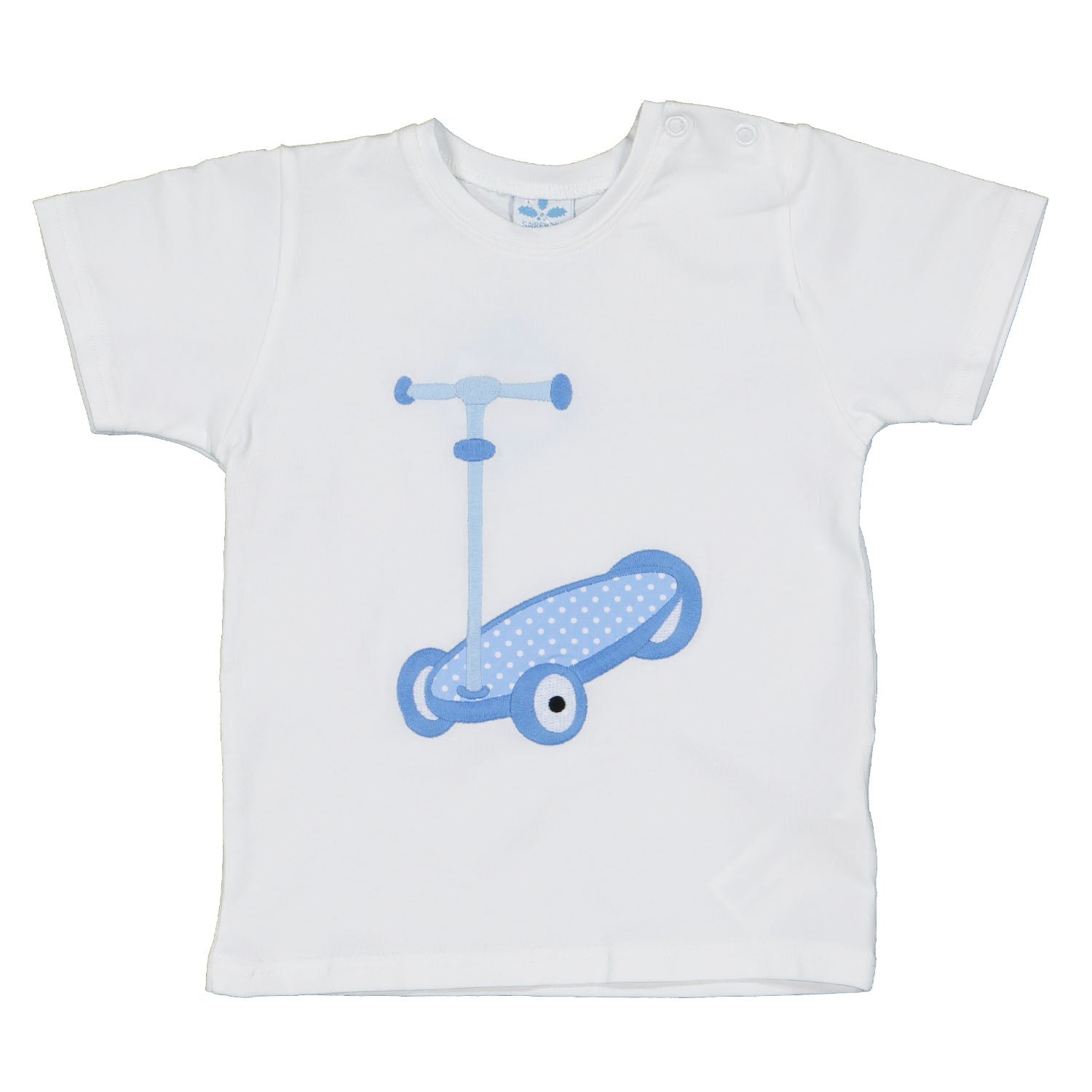 Blue Spot Scooter T-Shirt