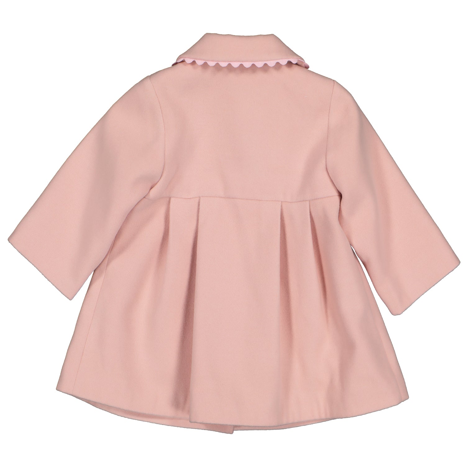 Pink Wool Coat