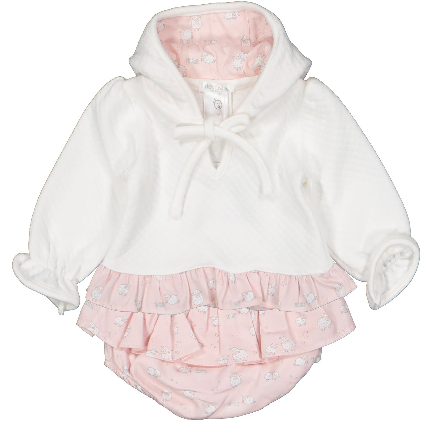Pink Sheep Bloomer Set