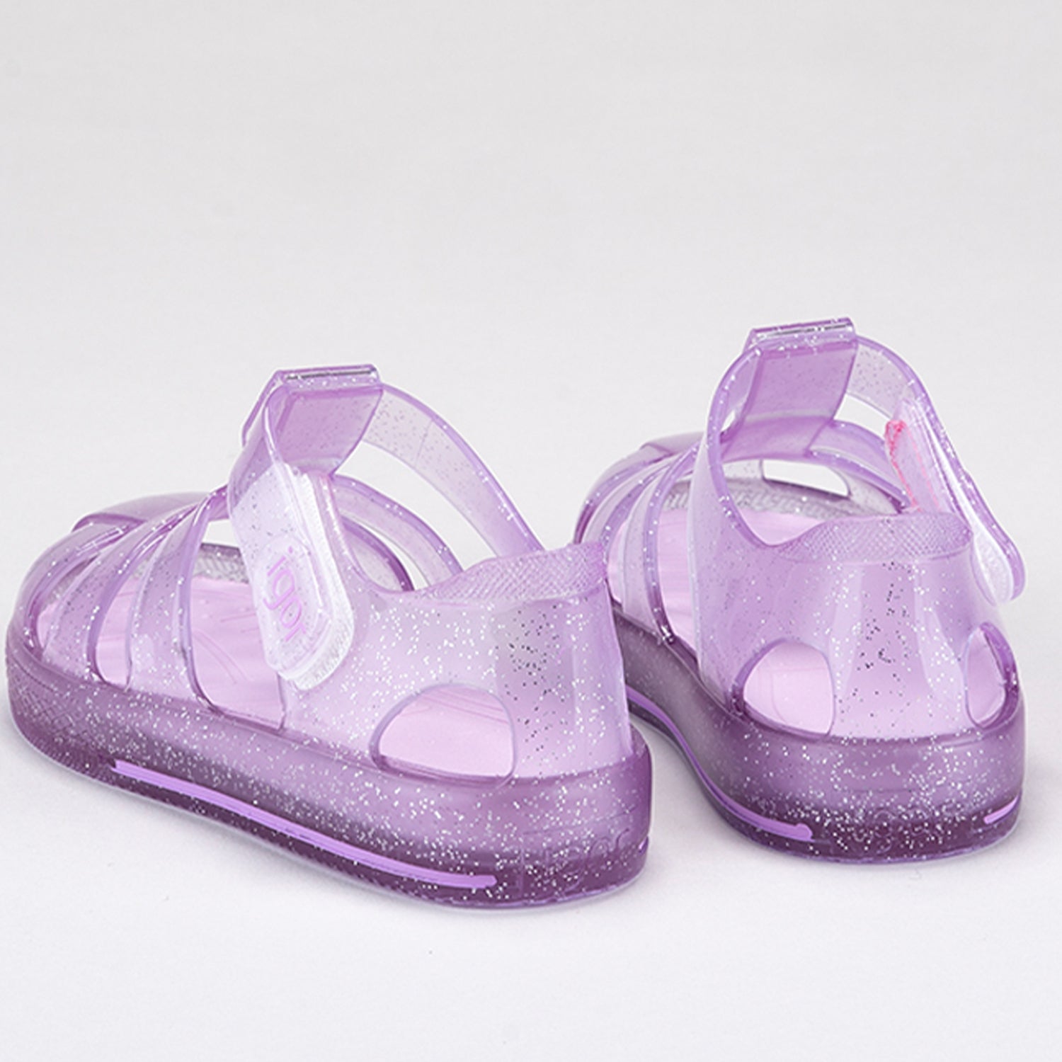Purple Glitter Jellies
