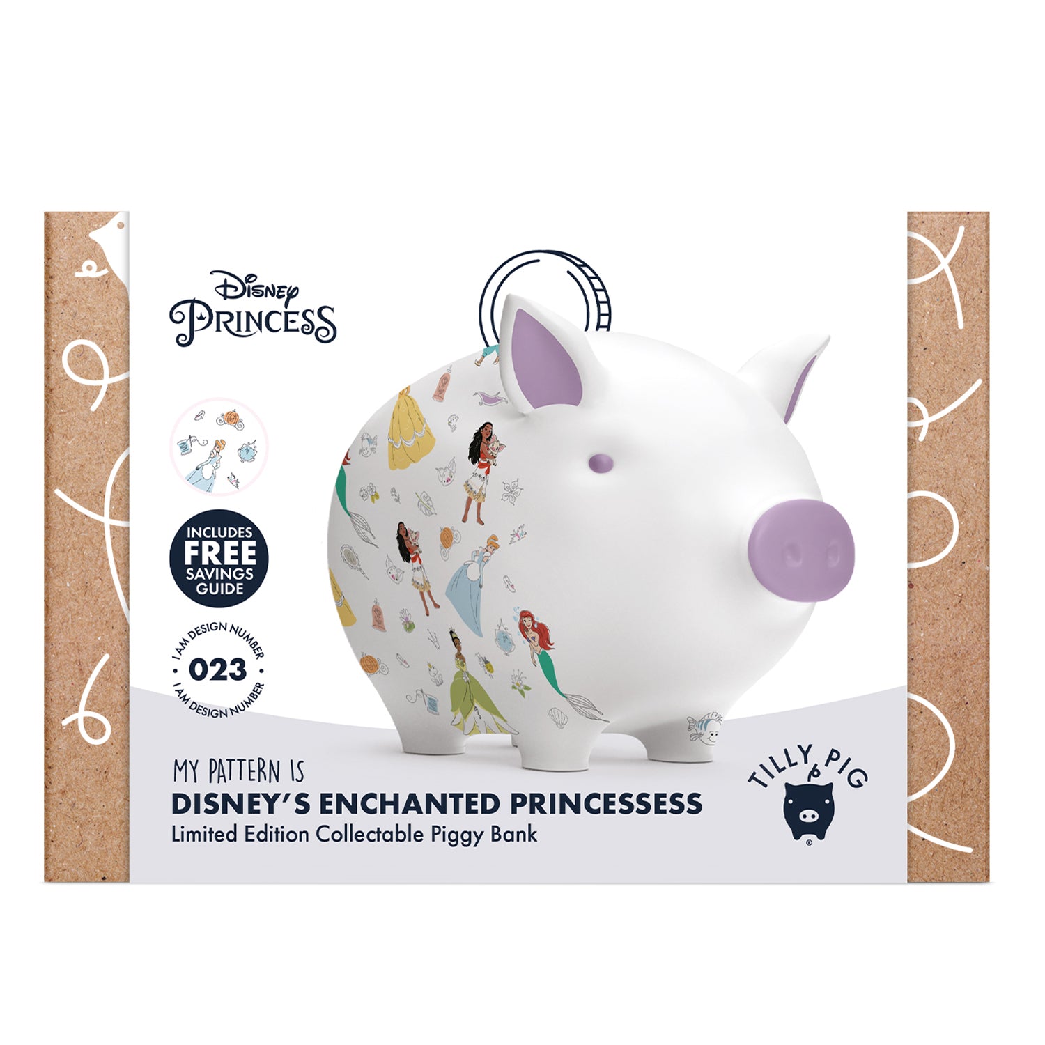 Disney's Enchanted Princesses Piggy Bank