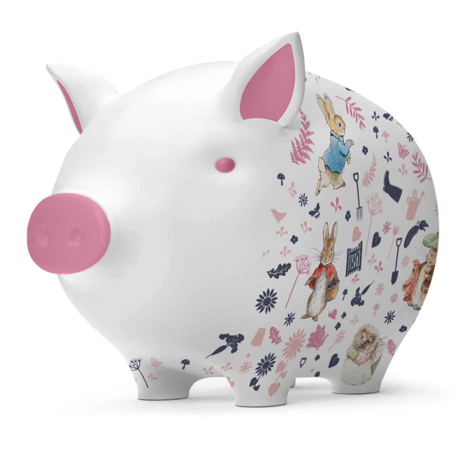 Pink Peter Rabbit Piggy bank