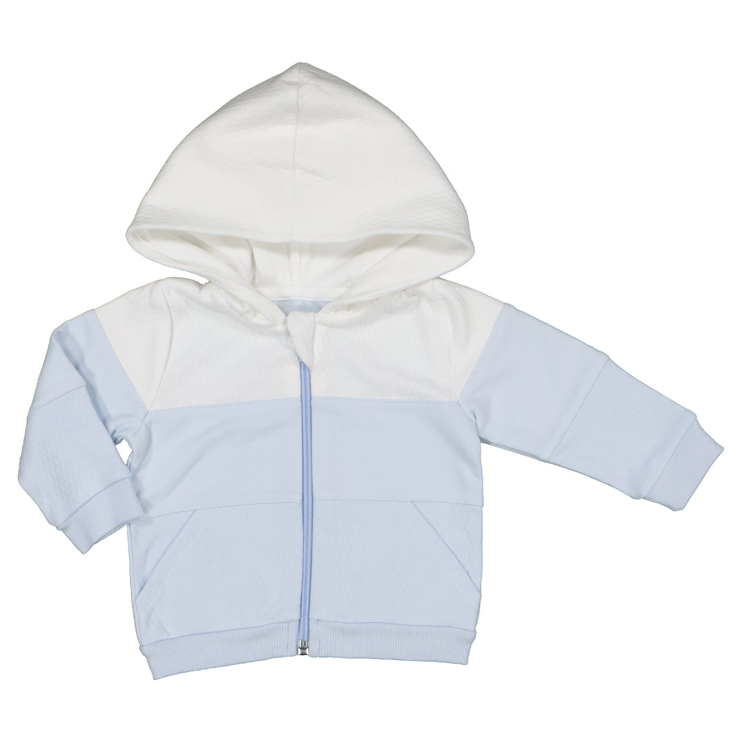 Wesley - Pale Blue 3 Piece Hooded Tracksuit