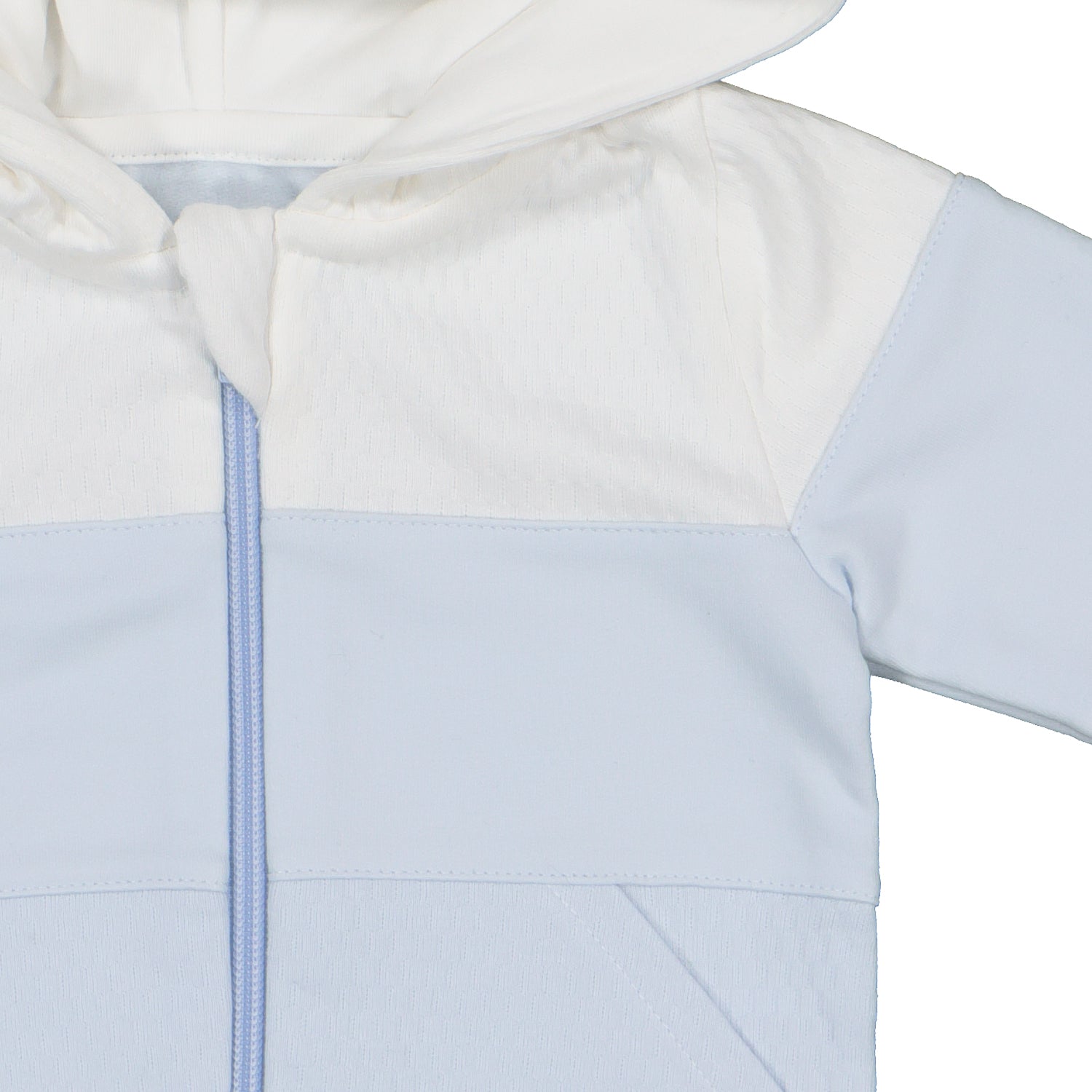 Wesley - Pale Blue 3 Piece Hooded Tracksuit