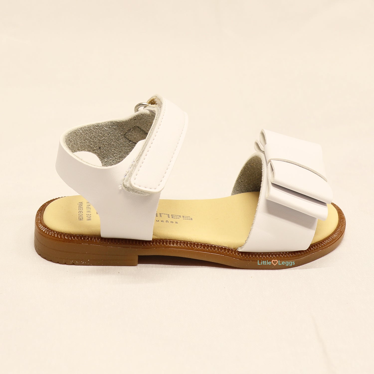 White Bow Sandal