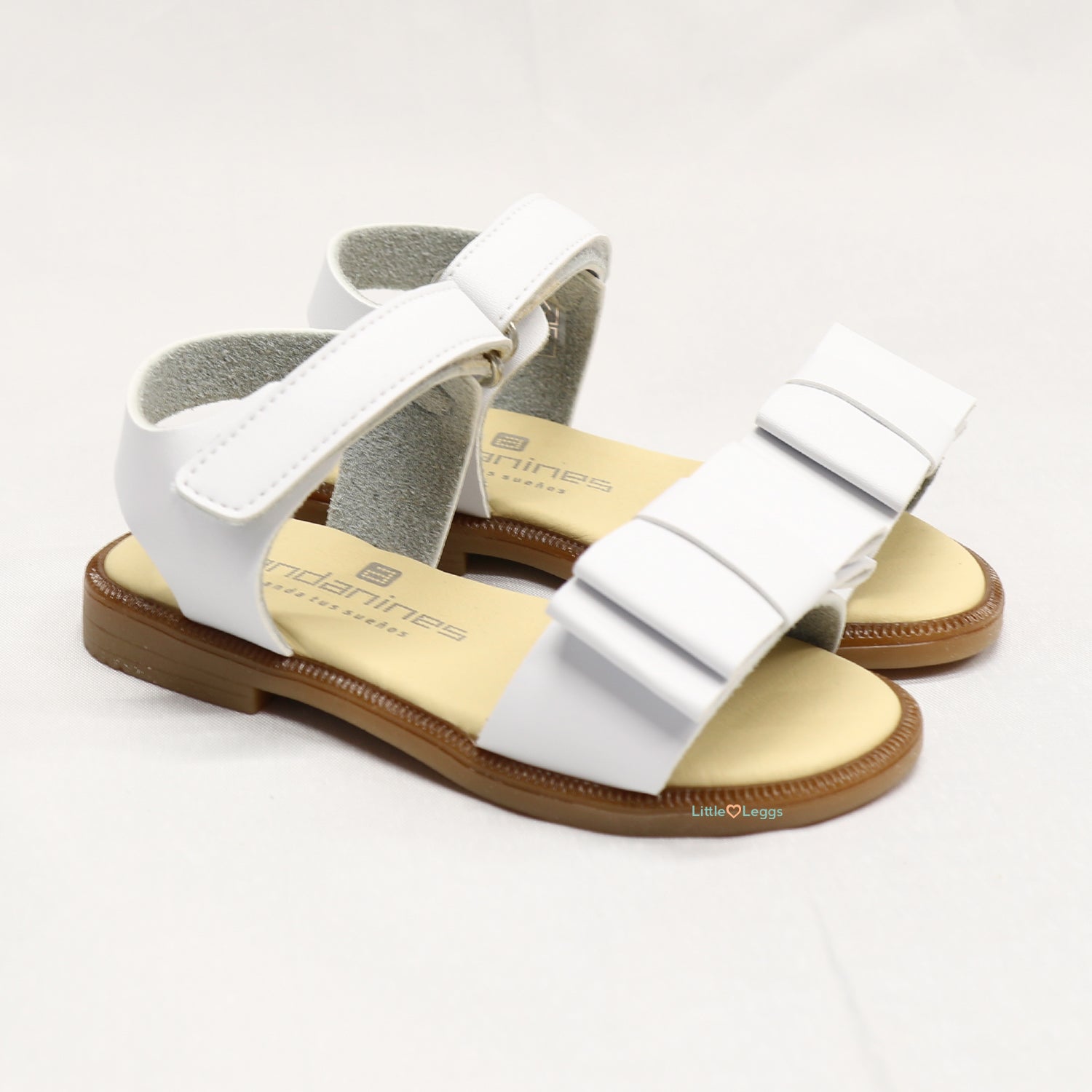 White Bow Sandal