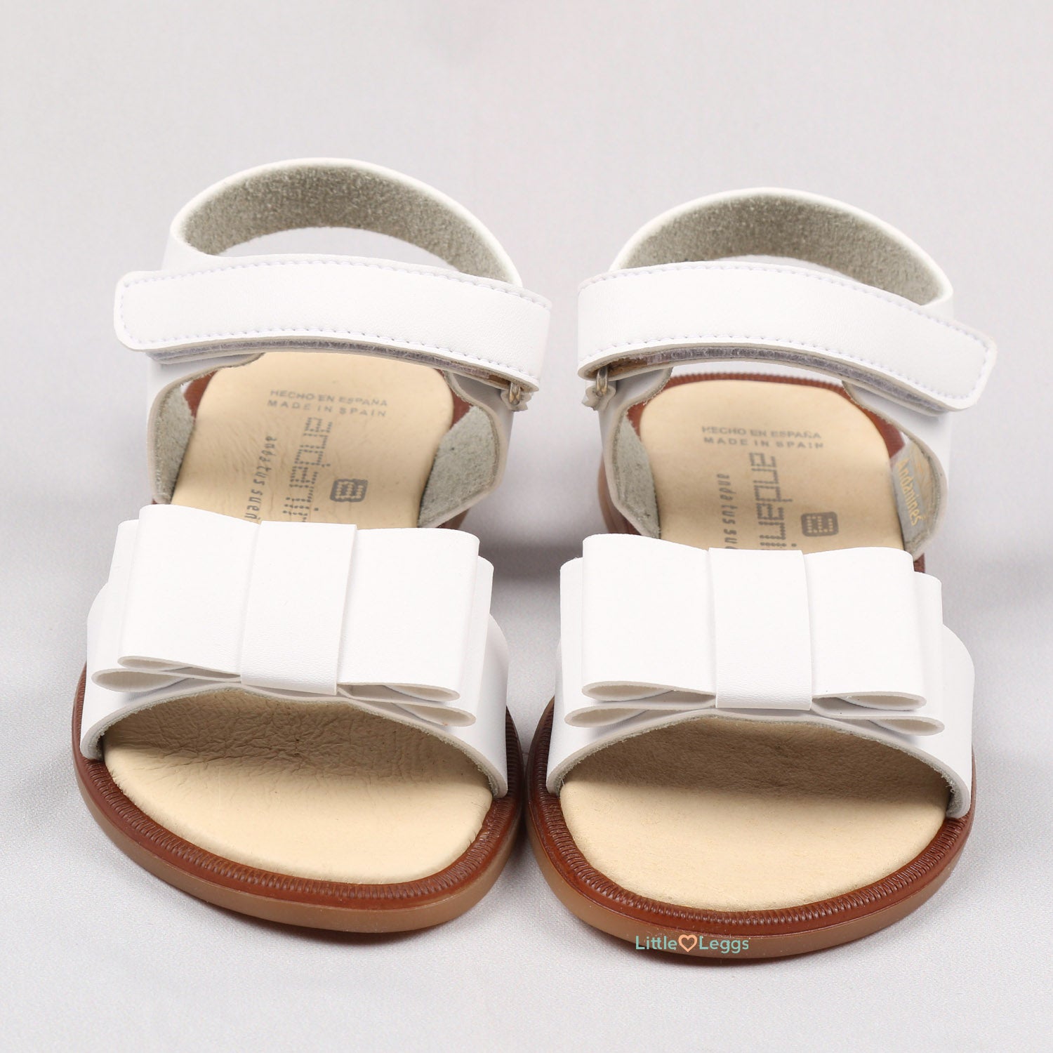 White Bow Sandal