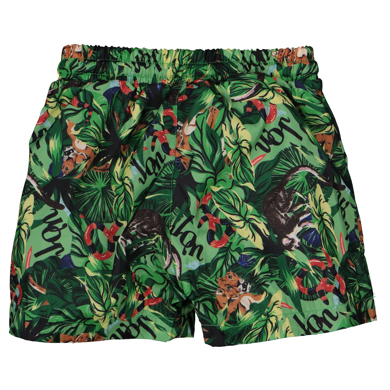 Green Tropical Swim Shorts