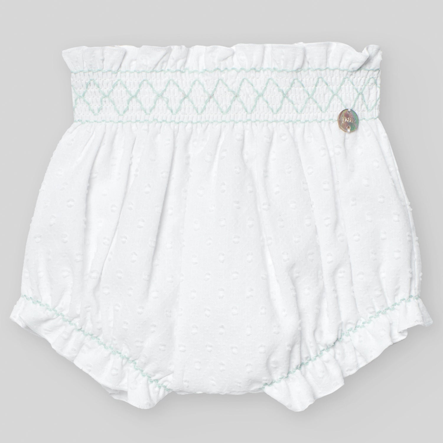 Green Lace Bloomer Set