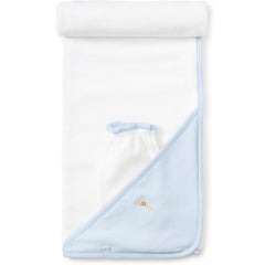 Blue Sophie La Girafe Towel & Mitt