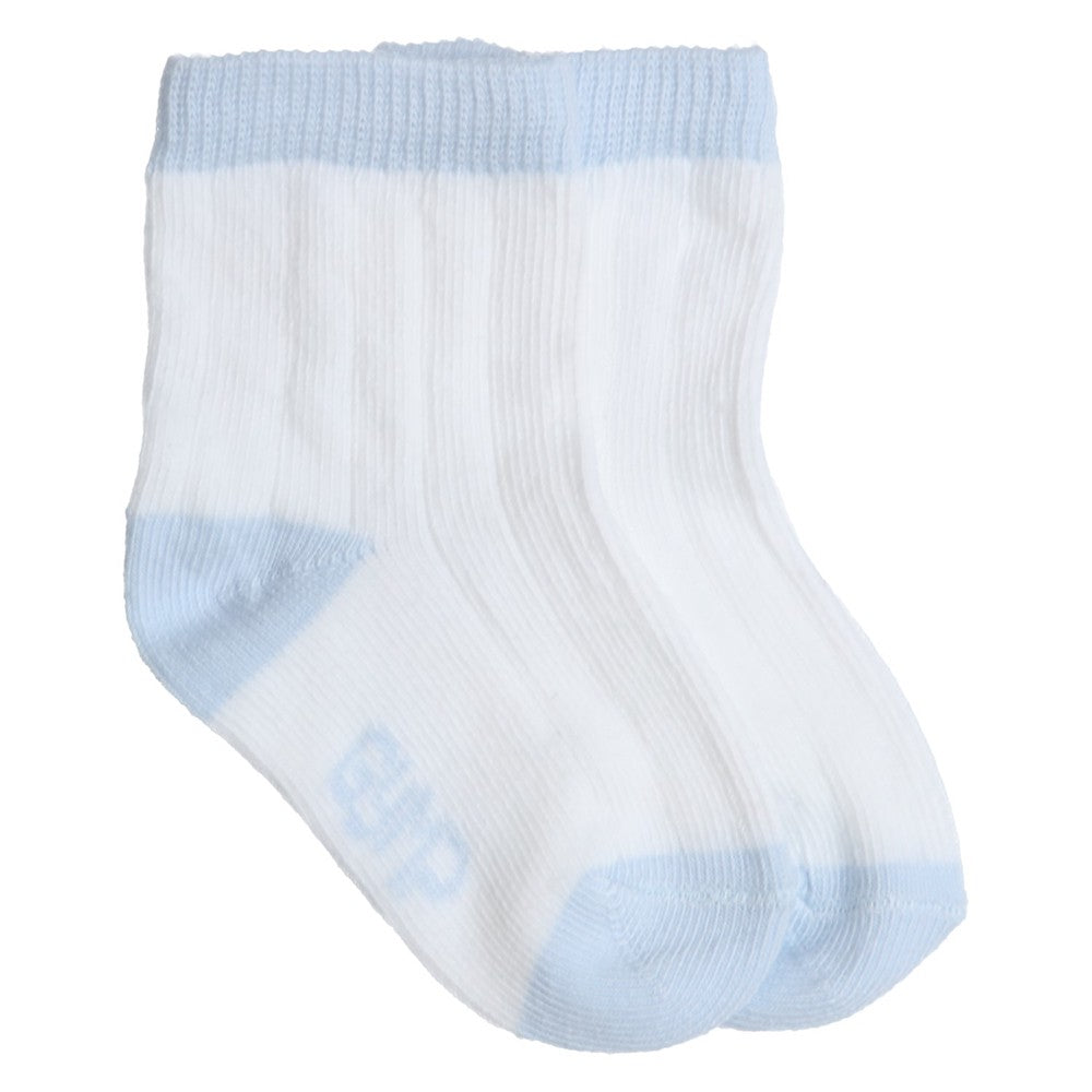 Boys Blue Trim Socks