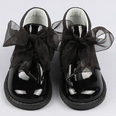 Black Sparkle Ankle Boots