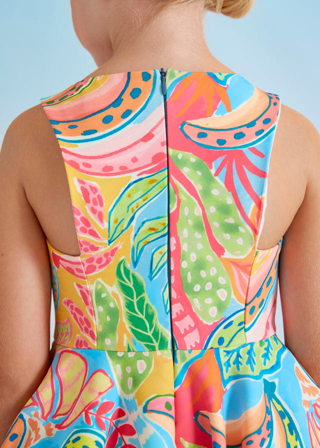 Patterned Print Dress
