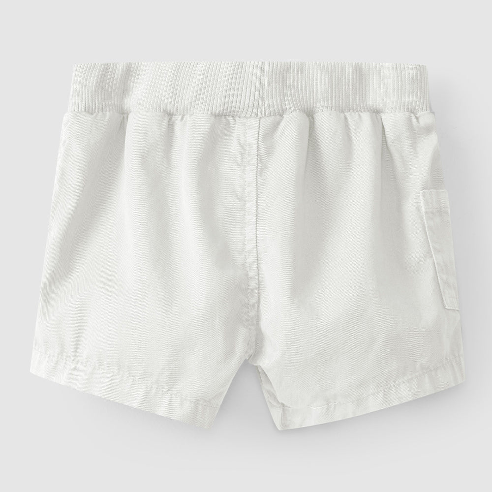 White Pocket Shorts