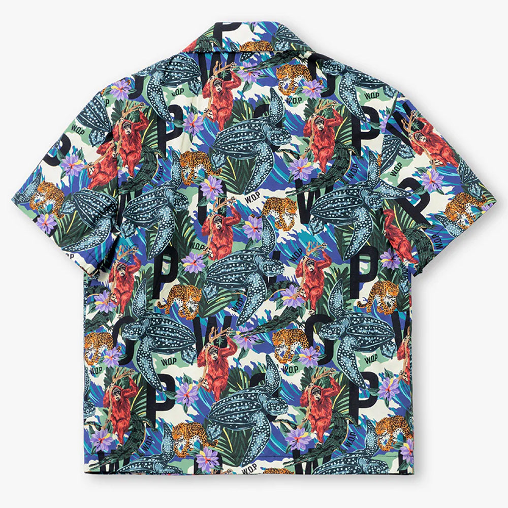 Boys Jungle Print Shirt