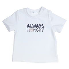 White Always Hungry T-Shirt
