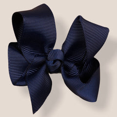 Navy Blue 2.5" Classic Bow